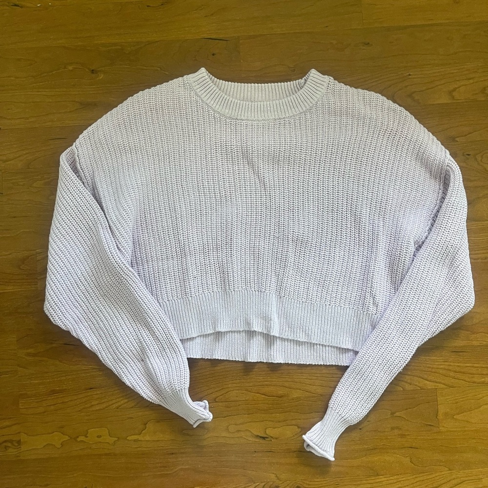 Light Purple Knit Sweater